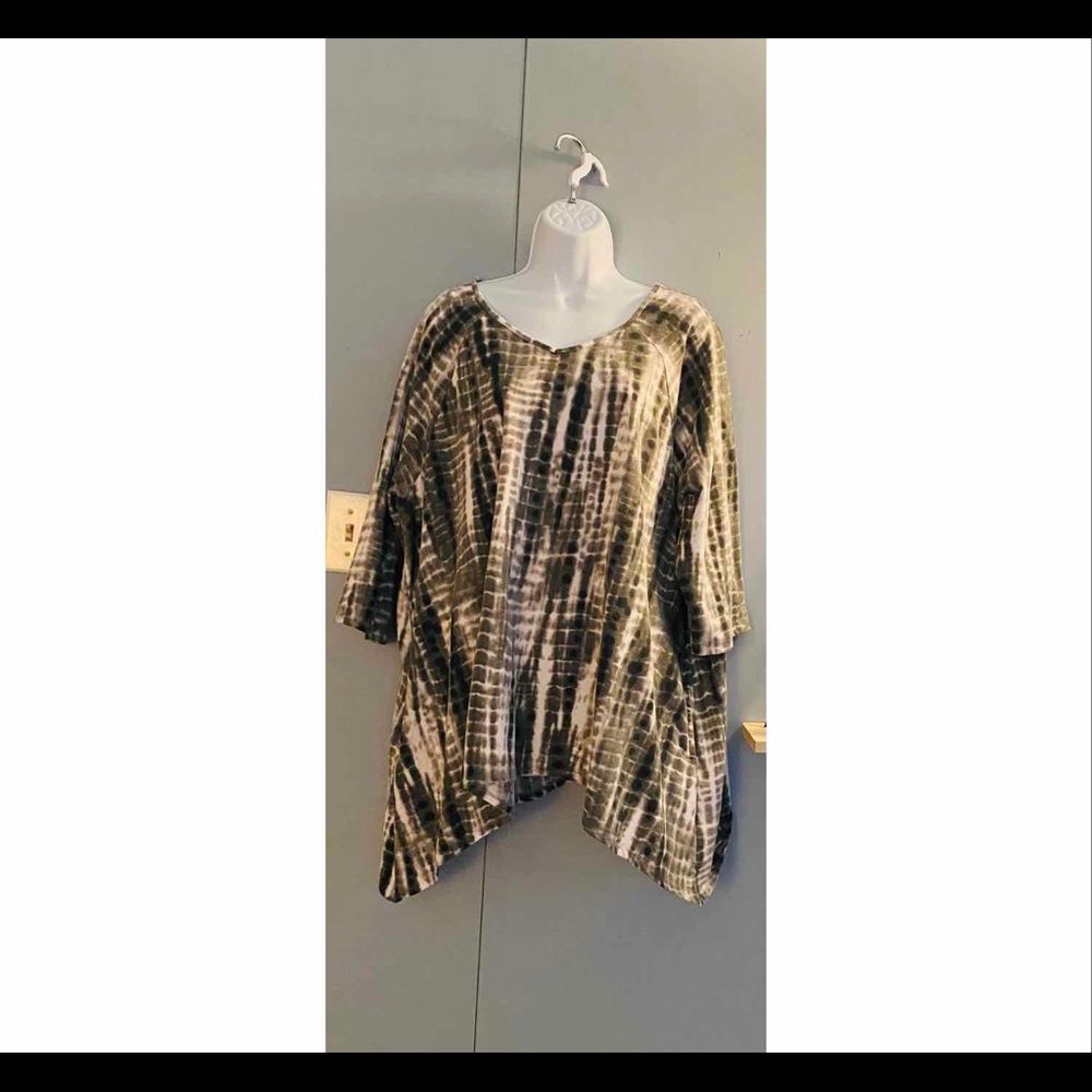 Woman Within Tied Dyed Tee